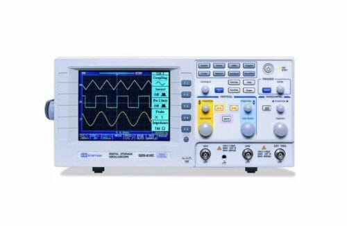 GW Instek GDS-840C 250Mhz, 100MS/S With RS-232, USB, Printer Port, Go/Nogo, Col 1 Gw Instek Gds-840C 250Mhz, 100Ms/S With Rs-232, Usb, Printer Port, Go/Nogo, Col