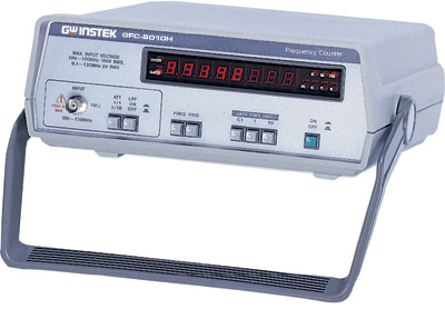 GW Instek GFC-8010H 120 Mhz Digital Frequency Counter 1 Gw Instek Gfc-8010H 120 Mhz, Digital Frequency Counter