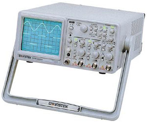 GW Instek GOS-6050 50 Mhz, 2 Channel Oscilloscope 1 Gw Instek Gos-6050 50 Mhz, 2 Channel Oscilloscope