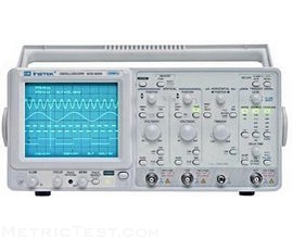 GW Instek GOS-6101 100Mhz 4Ch Oscilloscope Analog 1 Gw Instek Gos-6101 100Mhz 4Ch Oscilloscope Analog