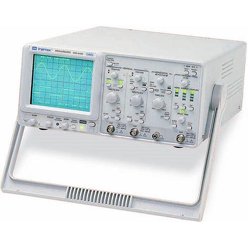 GW Instek GOS-6102 100 Mhz, Cursor Readout Oscilloscope 1 Gw Instek Gos-6102 100 Mhz, Cursor Readout Oscilloscope