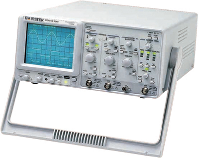 GW Instek GOS-6103C 100 Mhz, Cursor Readout Analog Oscilloscope With Frequency C 1 Gw Instek Gos-6103C 100 Mhz, Cursor Readout Analog Oscilloscope With Frequency C