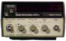 Agilent 5223L Frequency Counter To 300 Khz With Period Average And Ratio 1 Agilent 5223L Frequency Counter To 300 Khz With Period Average And Ratio