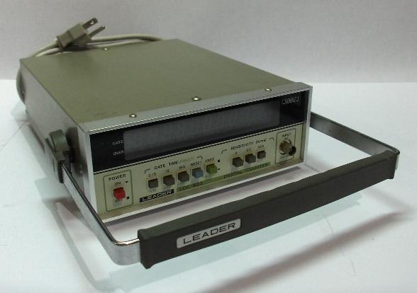 Leader Electronics Ldc-822 Frequency Counter - 80 Mhz, 7 Digit, 5 Ppm 1 Leader Electronics Ldc-822 Frequency Counter - 80 Mhz, 7 Digit, 5 Ppm