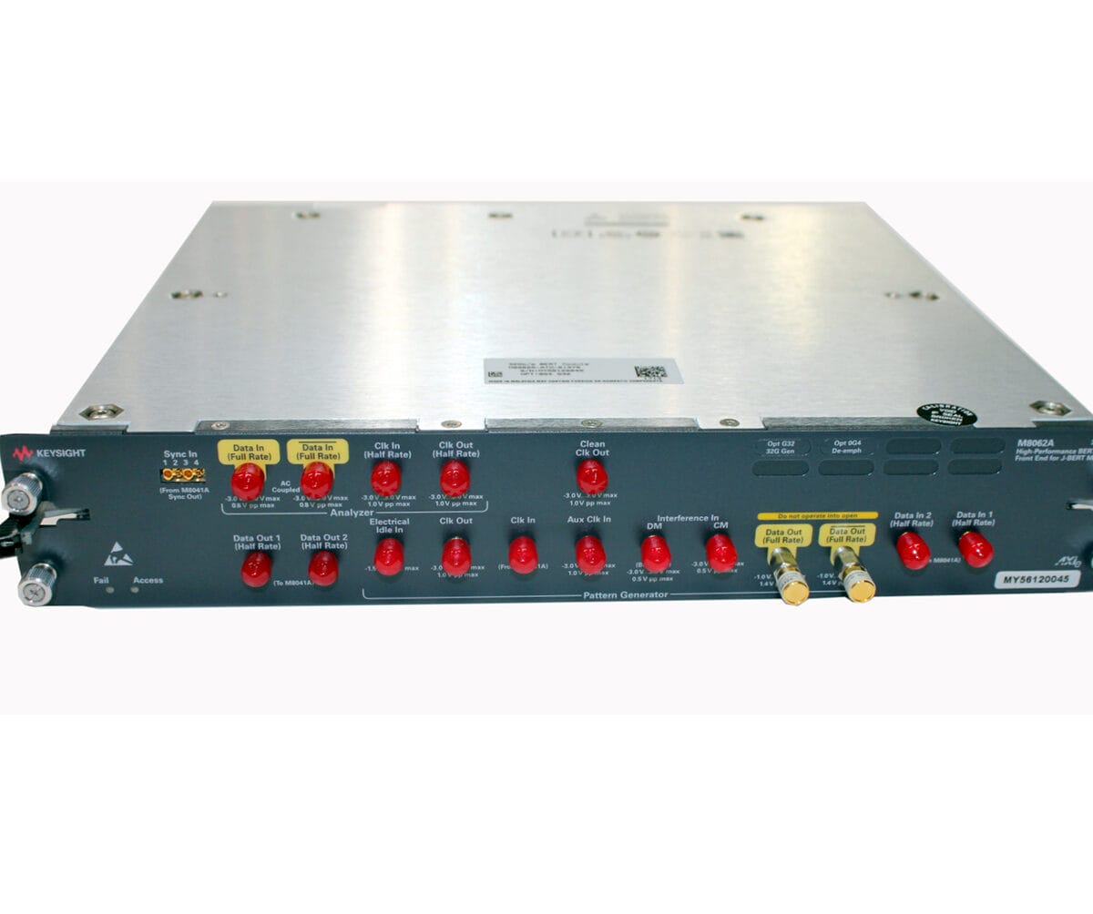 Keysight M8062A Bit Error Ratio Test 1 Keysight M8062A Bit Error Ratio Test