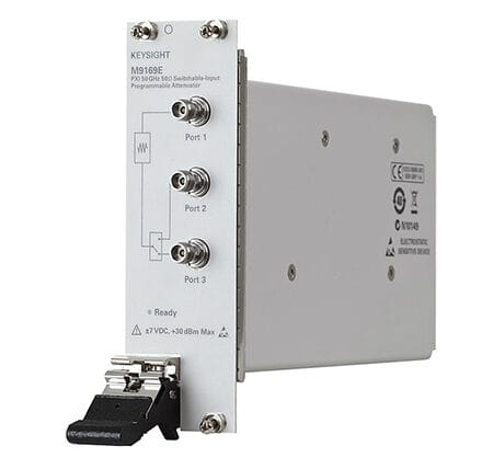 Keysight M9169E Pxi Switchable-Input Programmable Step Attenuator Module 1 Keysight M9169E Pxi Switchable-Input Programmable Step Attenuator Module