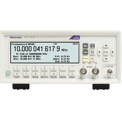 Tektronix MCA3027 Frequency Counter 1 Tektronix Mca3027 Frequency Counter