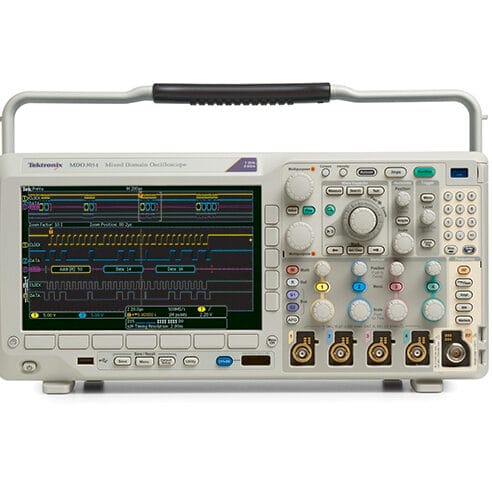 Tektronix MDO3054 Oscilloscope 1 Tektronix Mdo3054 Oscilloscope