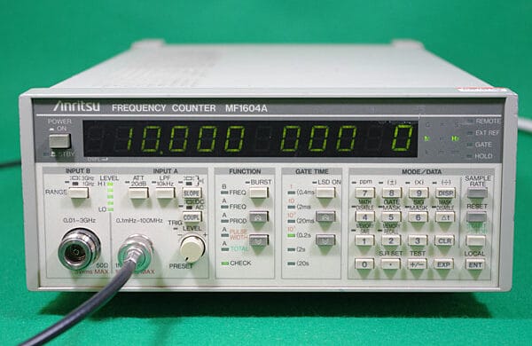 Anritsu Mf1604A 0.1 Mhz To 3 Ghz Frequency Counter 1 Anritsu Mf1604A 0.1 Mhz To 3 Ghz Frequency Counter