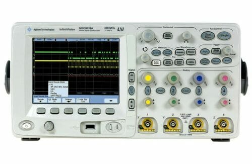 Agilent Mso6034A Mixed Signal Oscilloscope: 300 Mhz, 4 Scope And 16 Digital C 1 Agilent Mso6034A Mixed Signal Oscilloscope: 300 Mhz, 4 Scope And 16 Digital C