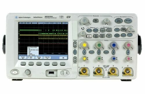 Agilent Mso6104A Mixed Signal Oscilloscope: 1 Ghz, 4 Scope And 16 Digital Cha 1 Agilent Mso6104A Mixed Signal Oscilloscope: 1 Ghz, 4 Scope And 16 Digital Cha