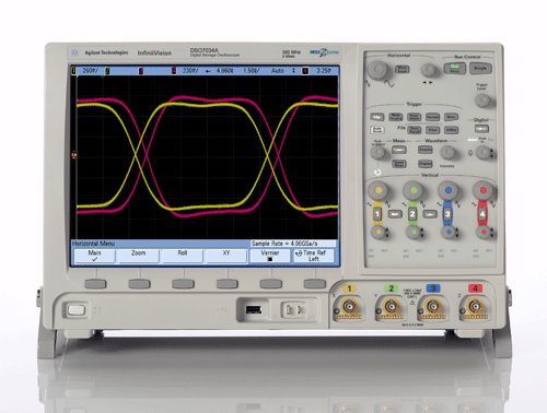 Agilent Mso7032A Mixed Signal Oscilloscope: 350 Mhz, 2 Analog Plus 16 Digital 1 Agilent Mso7032A Mixed Signal Oscilloscope: 350 Mhz, 2 Analog Plus 16 Digital