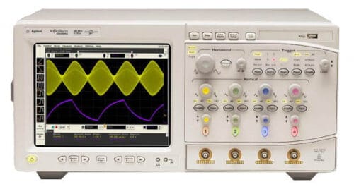 Agilent Mso8104A Infiniium Mixed Signal Oscilloscope: 1 Ghz, 4 Ch And 16 Digi 1 Agilent Mso8104A Infiniium Mixed Signal Oscilloscope: 1 Ghz, 4 Ch And 16 Digi