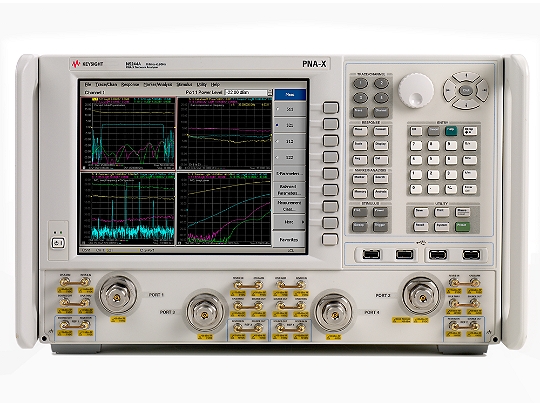 Keysight N5244A Microwave Network Analyzer 10 Mhz To 43.5 Ghz 1 Keysight N5244A Microwave Network Analyzer 10 Mhz To 43.5 Ghz