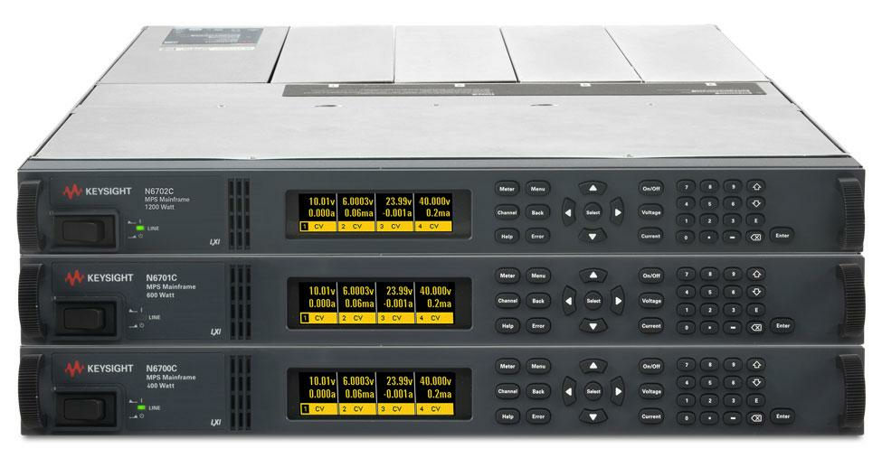 Keysight N6700C Low-Profile Modular Power System Mainframe 1 Keysight N6700C Low-Profile Modular Power System Mainframe