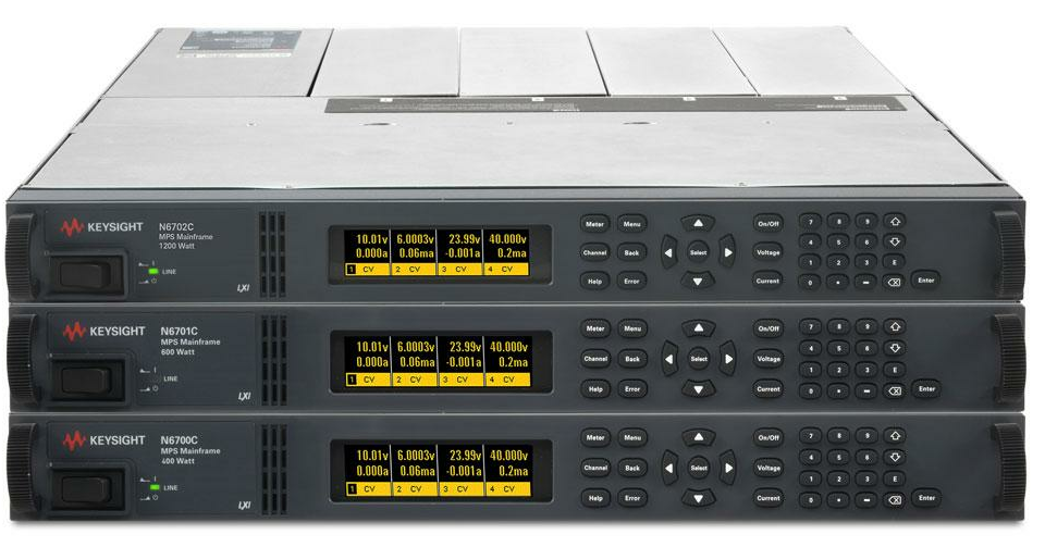 Keysight N6702C Low-Profile Modular Power System Mainframe 1 Keysight N6702C Low-Profile Modular Power System Mainframe