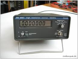 Phillips Pm6667 Dc - 120 Mhz Counter W/ Tcxo Timebase 1 Phillips Pm6667 Dc - 120 Mhz Counter W/ Tcxo Timebase