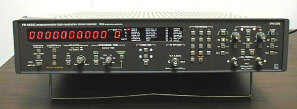 Phillips Pm6654C 1.5Ghz Universal Counter 1 Phillips Pm6654C 1.5Ghz Univ Counter