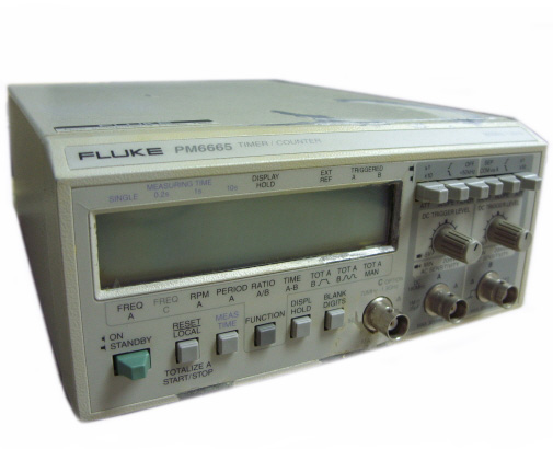 Fluke Pm 6665 160 Mhz Programmable Timer/Counter 1 Fluke Pm 6665 160 Mhz Programmable Timer/Counter