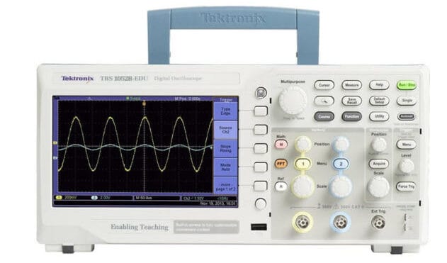 Tektronix TBS1052B Oscilloscope 1 Tektronix Tbs1052B Oscilloscope