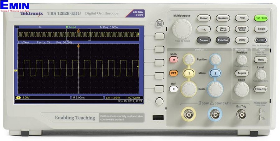 Tektronix Tbs1072B-Edu Oscilloscope 1 Tektronix Tbs1072B-Edu Oscilloscope