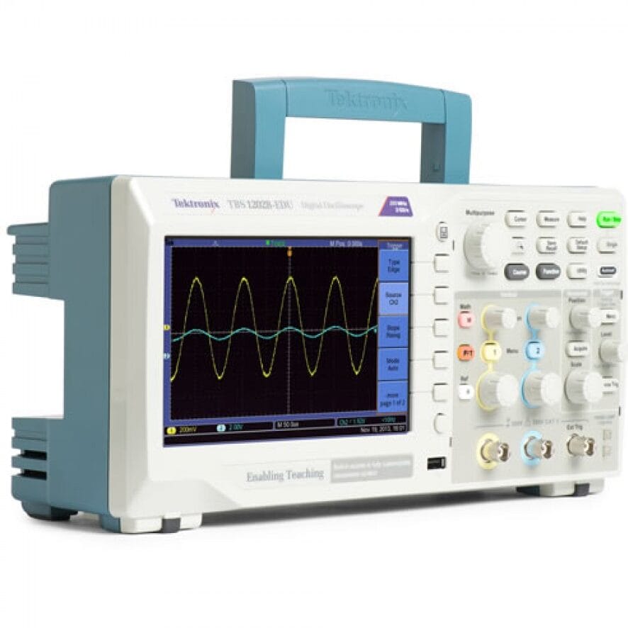 Tektronix TBS1102B Oscilloscope 1 Tektronix Tbs1102B Oscilloscope