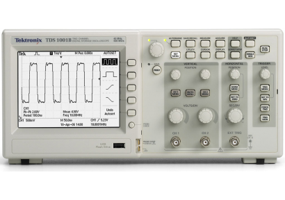 Tektronix Tds1001B Oscilloscope; Digital Storage, 40 Mhz, 500 Ms/S 2-Ch, Mono D 1 Tektronix Tds1001B Oscilloscope; Digital Storage, 40 Mhz, 500 Ms/S 2-Ch, Mono D
