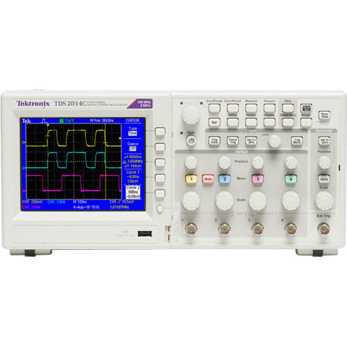 Tektronix Tds2014C Oscilloscope 1 Tektronix Tds2014C Oscilloscope