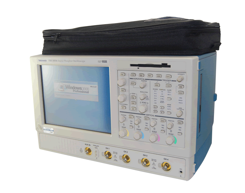 Tektronix Tds5054 4Ch, 2.5Gs/S, 500Mhz Digital Phosphor Oscilloscope 1 Tektronix Tds5054 4Ch, 2.5Gs/S, 500Mhz Digital Phosphor Oscilloscope