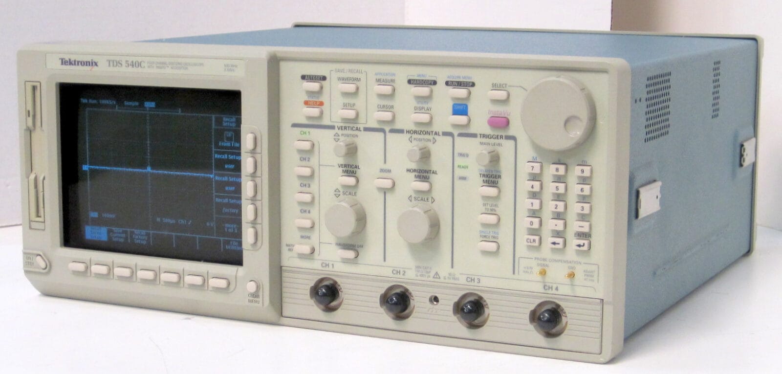 Tektronix Tds540C 500Mhz, 4 Ch, 2Gs/S Digital Oscilloscope 1 Tektronix Tds540C 500Mhz, 4 Ch, 2Gs/S Digital Oscilloscope