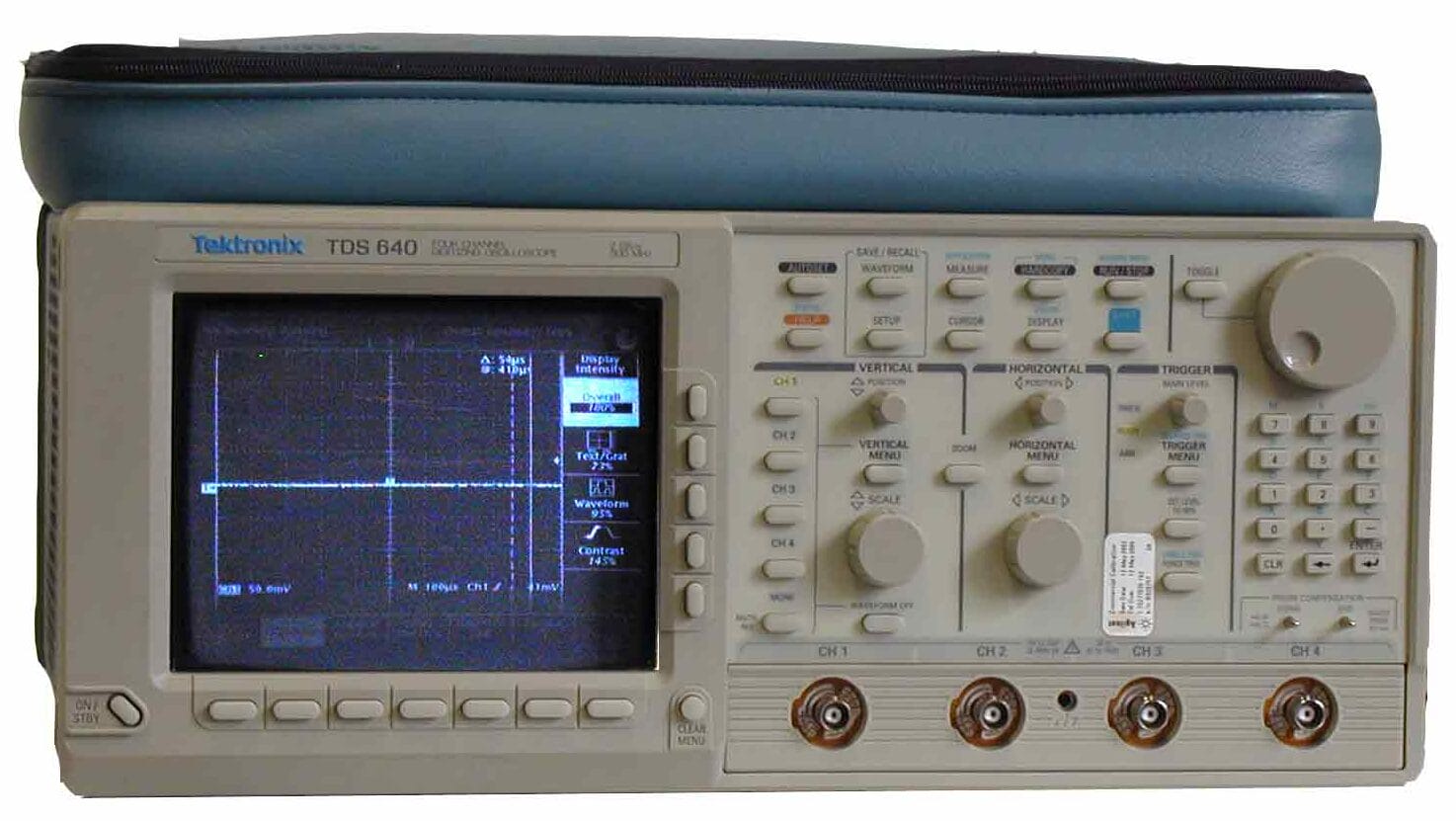 Tektronix Tds640A 500 Mhz, 4 Ch, 2Gs/S, Oscilloscope 1 Tektronix Tds640A 500 Mhz, 4 Ch, 2Gs/S, Oscilloscope