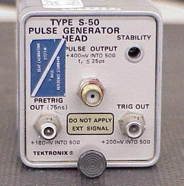 Tektronix S-50 Pulse Generator Head 1 Tektronix S-50 Pulse Generator Head