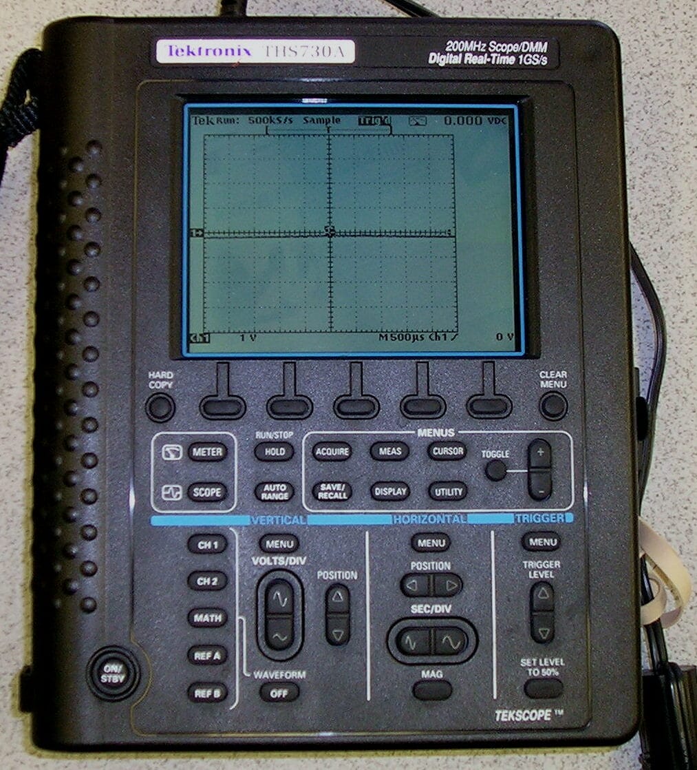 Tektronix Ths710 60 Mhz, 2 Ch Digital Oscilloscope 1 Tektronix Ths710 60 Mhz, 2 Ch Digital Oscilloscope