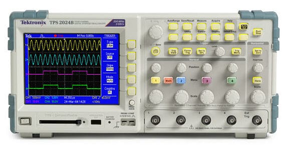 Tektronix Tps2024 Digital Storage, 200Mhz, 2Gs/S, 4 Isolated Channels, Color D 1 Tektronix Tps2024 Digital Storage, 200Mhz, 2Gs/S, 4 Isolated Channels, Color D