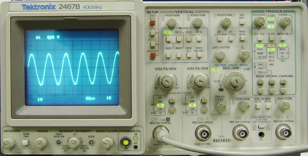 Tektronix 2467B Oscilloscope 1 Tektronix 2467B Oscilloscope