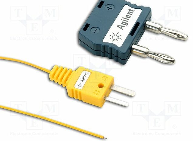 Keysight U1186A Thermocouple (K-Type) And Temperature Probe Adapter 1 Keysight U1186A Thermocouple (K-Type) And Temperature Probe Adapter