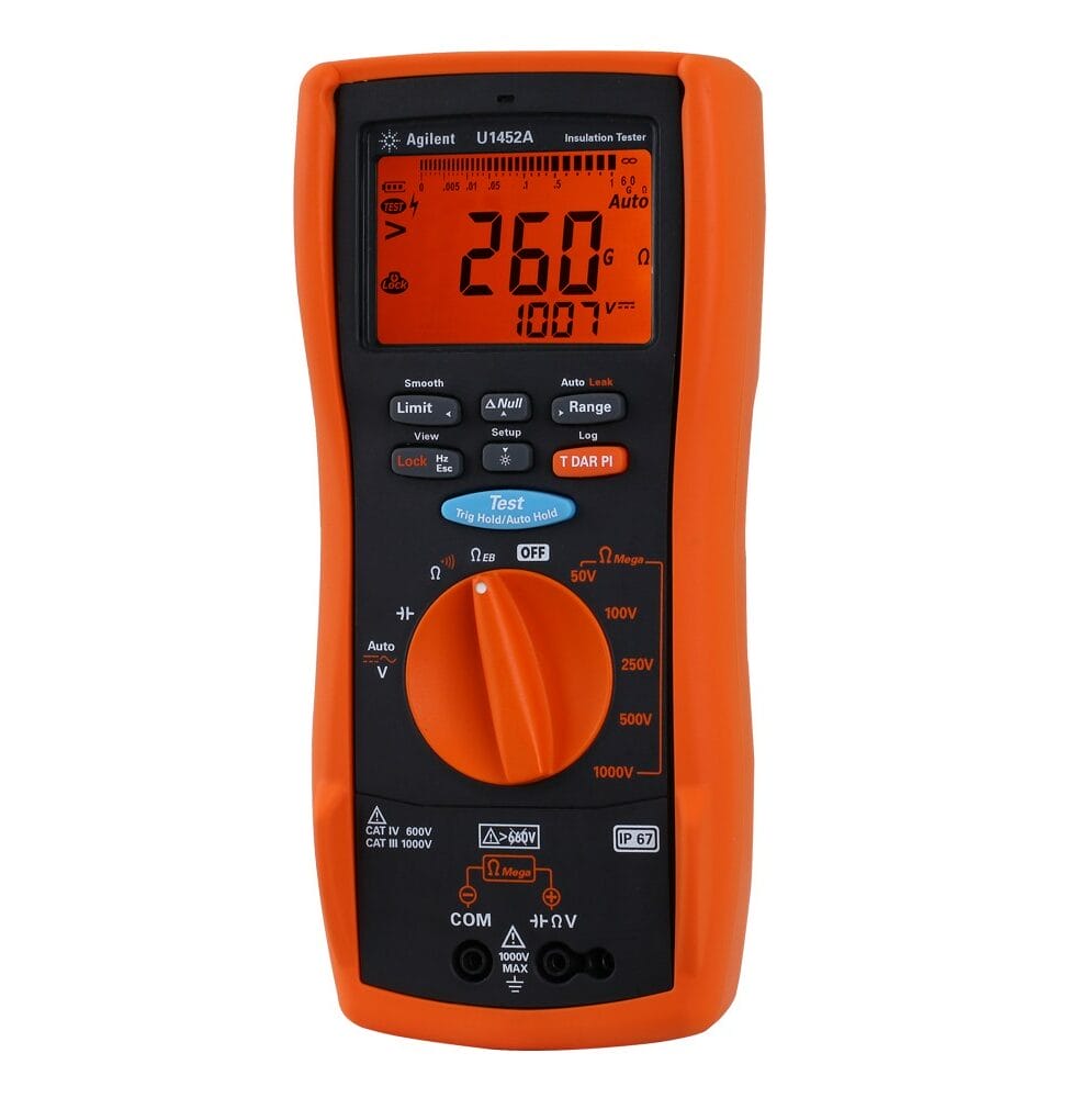 Keysight U1452A Insulation Resistance Tester 1 Keysight U1452A Insulation Resistance Tester