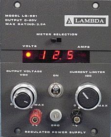 Tdk-Lambda LQ-521 DC Power Supply 0-20V 0-3.3A 1 Tdk-Lambda Lq-521 Dc Power Supply 0-20V 0-3.3A