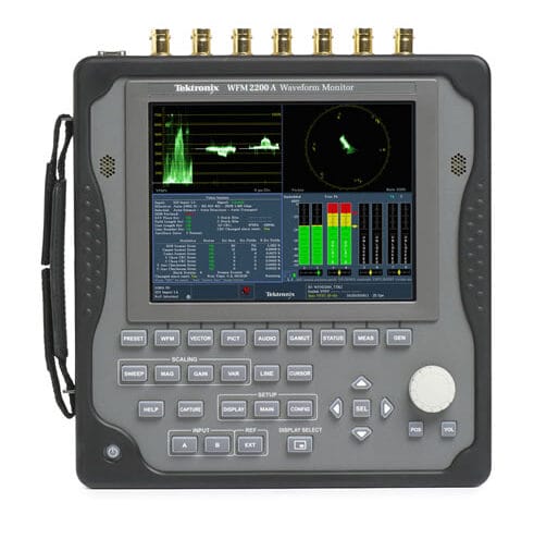 Tektronix WFM2200A Multiformat Waveform Monitor 1 Tektronix Wfm2200A Multiformat Waveform Monitor