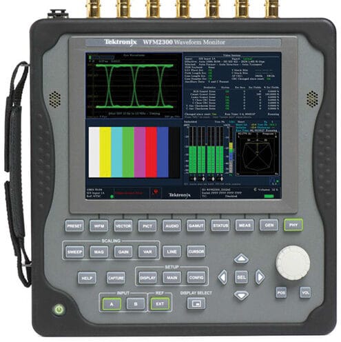 Tektronix WFM2300 Multiformat Waveform Monitor 1 Tektronix Wfm2300 Multiformat Waveform Monitor