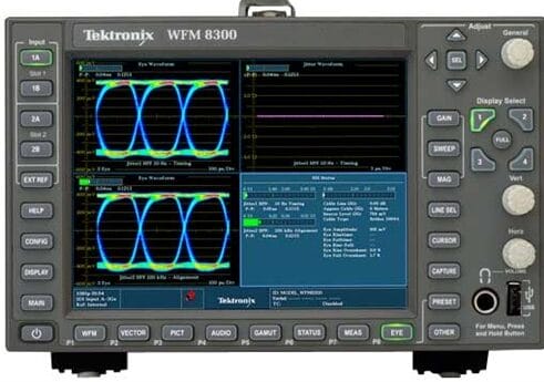 Tektronix WFM8300 Waveform Monitor 1 Tektronix Wfm8300 Waveform Monitor