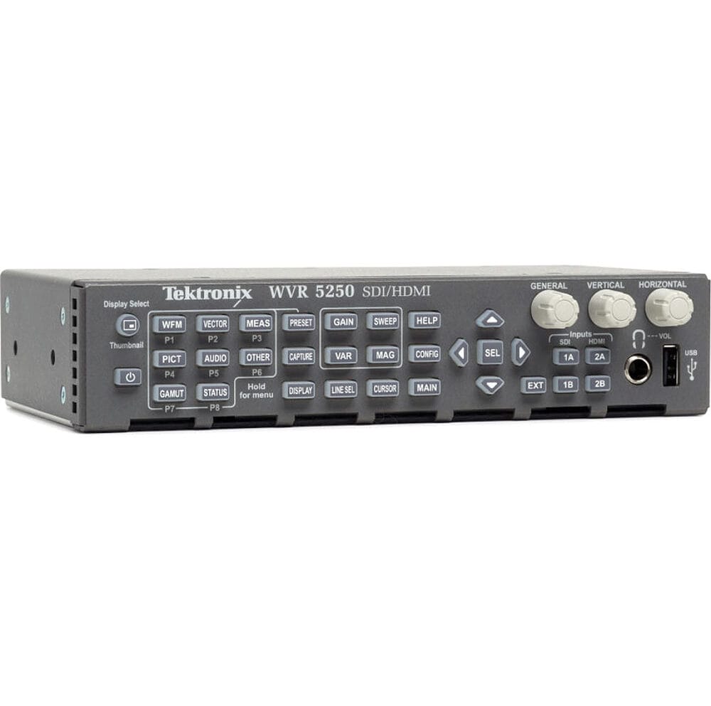 Tektronix WVR5250 Video & Broadcast Test Equipment 1 Tektronix Wvr5250 Video & Broadcast Test Equipment