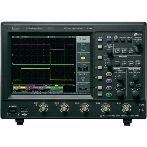 Teledyne Lecroy Wavejet 312A 100 Mhz, 1 Gs/S, 2 Ch, 500 Kpts/Ch With 7.5" Color Display 1 Teledyne Lecroy Wavejet 312A 100 Mhz, 1 Gs/S, 2 Ch, 500 Kpts/Ch With 7.5" Color Display