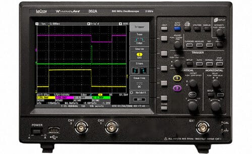 Teledyne Lecroy Wavejet 352A 500 Mhz, 1 Gs/S, 2 Ch, 500 Kpts/Ch With 7.5" Color Display 1 Teledyne Lecroy Wavejet 352A 500 Mhz, 1 Gs/S, 2 Ch, 500 Kpts/Ch With 7.5" Color Display.