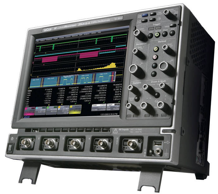 Teledyne Lecroy Waverunner 204Mxi-A 2 Ghz, 4 Ch, 5 Gs/S, 12.5 Mpts/Ch 1 Teledyne Lecroy Waverunner 204Mxi-A 2 Ghz, 4 Ch, 5 Gs/S, 12.5 Mpts/Ch