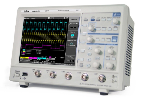 Teledyne Lecroy Wavejet 324 200 Mhz, 4 Channel, Color Digital Oscilloscope 1 Teledyne Lecroy Wavejet 324 Wavejet 324 200 Mhz, 4 Channel, Color Digital Oscilloscope -