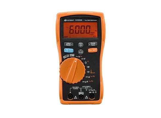 Keysight U1232A Handheld Digital Multimeter 1 Keysight U1232A Handheld Digital Multimeter