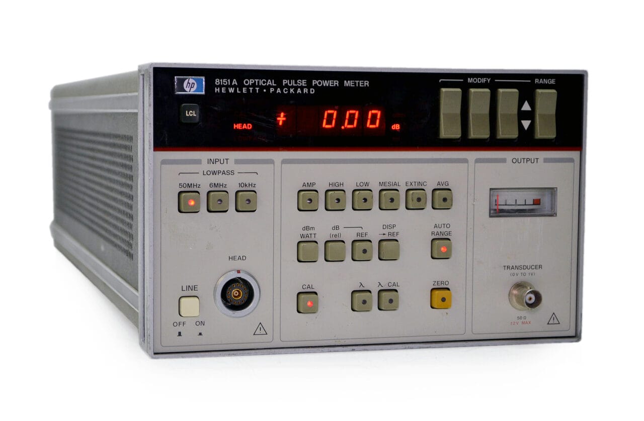 Agilent 8151A Meter 1 Agilent 8151A Meter