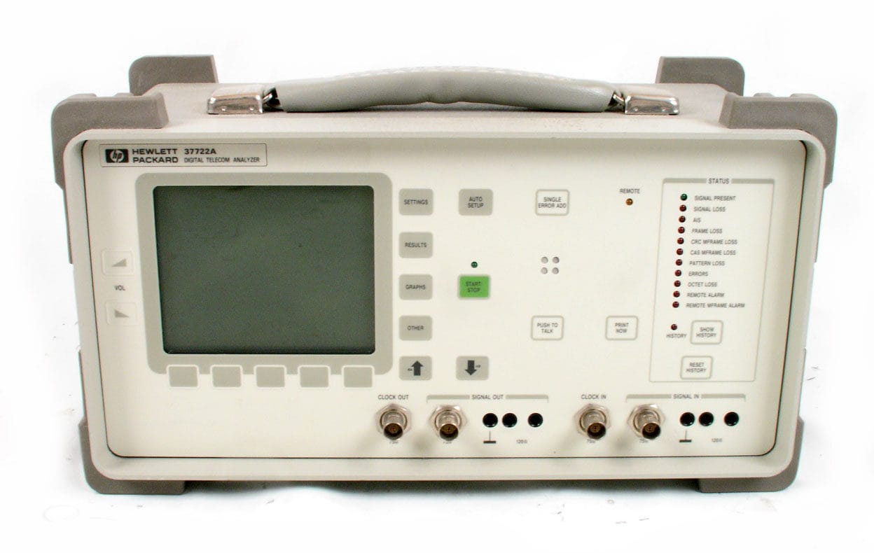 Agilent 37722A Digital Telecom Analyzer 1 Agilent 37722A Digital Telecom Analyzer