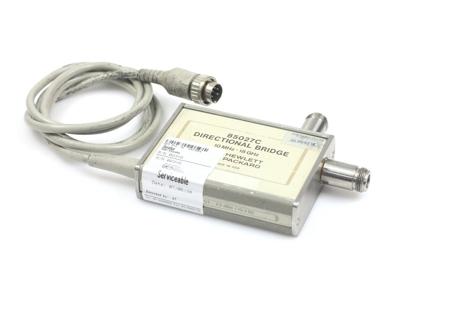 Agilent 85027C Microwave Device 1 Agilent 85027C Microwave Device